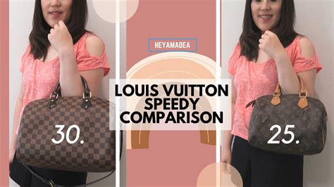 lv speedy size|Lv speedy 25 vs 30.